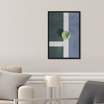 " Tennis Court Area " Painting Print