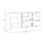 182 cm W Plastic Sideboard