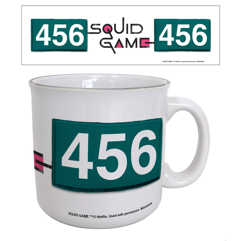 Squid Game - Joueur 456 20 oz. Tasse de camping