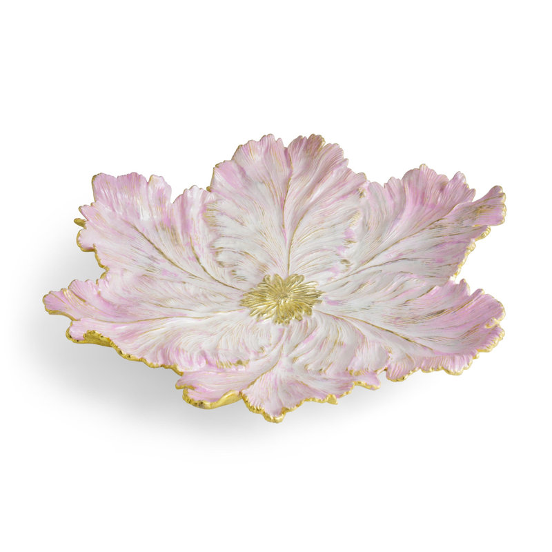 Tulip Centerpiece, Gold/Pink