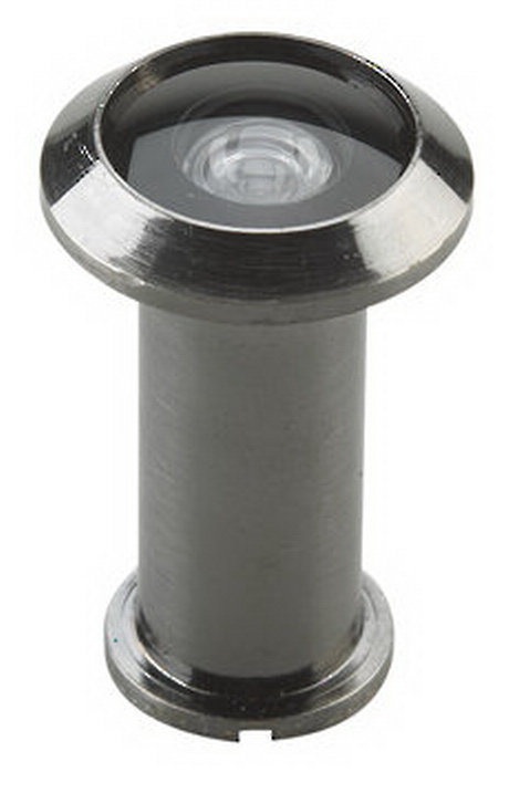 Visionneuse de porte 200 °, Nickel antique