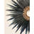 Natural Pheasant Tail Wreath Bleached Black