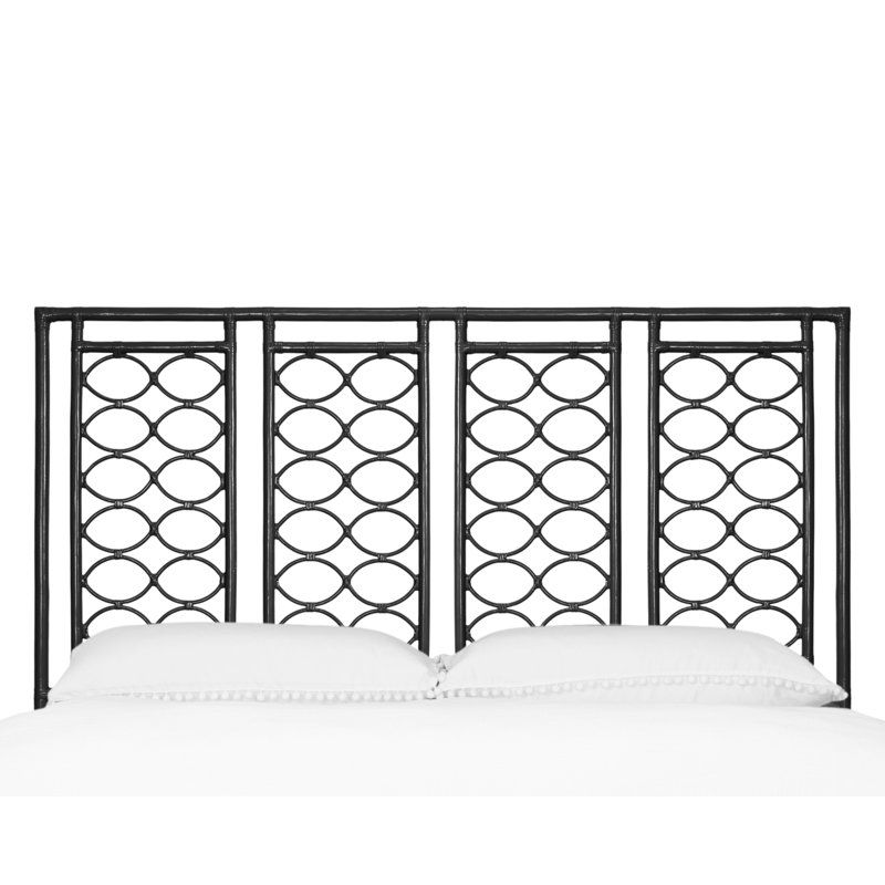 Infinity Low Profile Standard Bed, King, Black