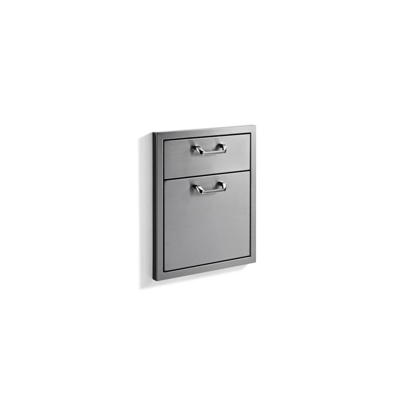 19.25'' Stainless Steel Drop-In Drawers