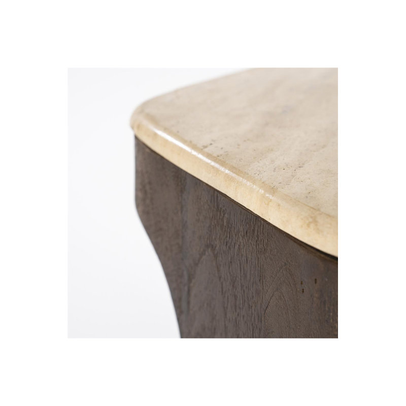 Stone End Table