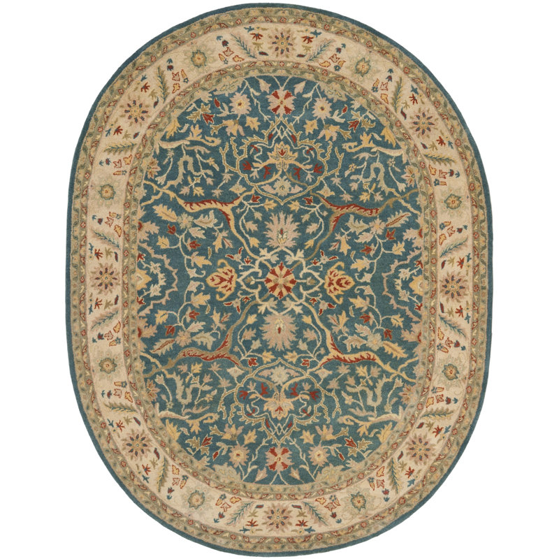 Dunbar Hand Tufted Wool Rug, Oval 7'6" x 9'6"