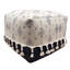 Repose-pieds bleu 18% 18 po 18 po