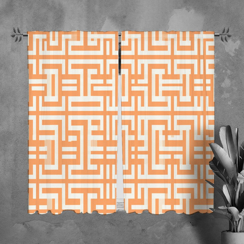Paire de rideaux obscurcissant en polyester Tawn, L 40 po x L 82 po
