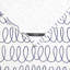 Loop And Dot 100% Cotton Square-567502628