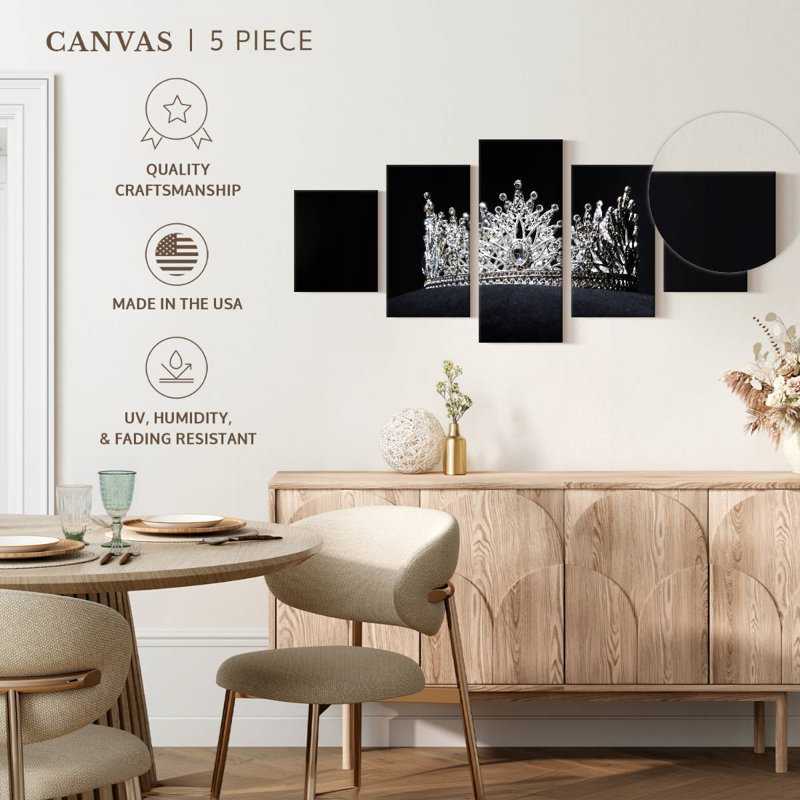 Icy Crown, 30" H x 68" W