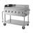 48 in. Commercial Outdoor Propane Gas Grill with Griddle, ETL Listed in Stainless-Steel (CGKIT4-48G)