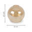 Brinsley Glass Semi Flush Mount-909838946
