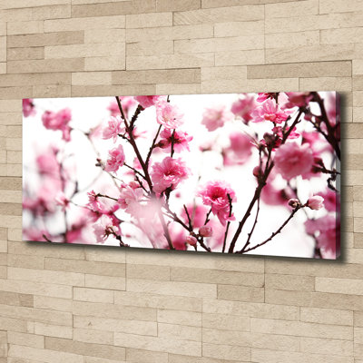 Plum Blossom - Wrapped Canvas Print