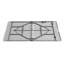 6 FT Granite Folding Table With Easy-Carry Handle, Hallway Table
