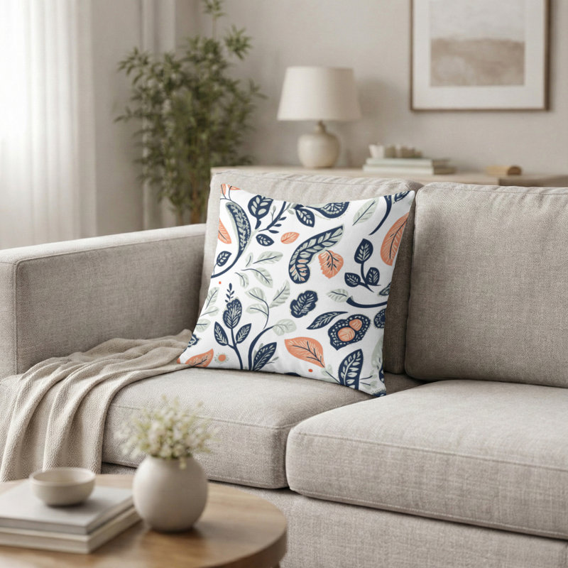 Coussin Boho, 16"H x 16"W