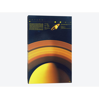 " Saturn " Mixed Media Print