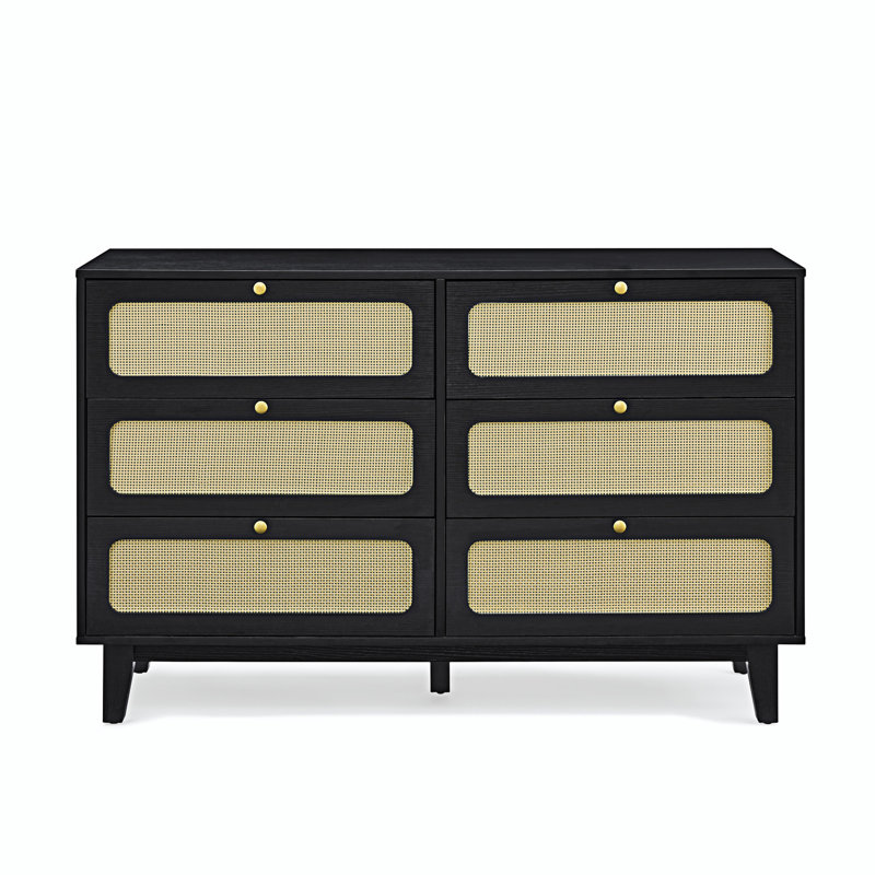 Commode à tiroirs, Noir
