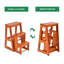 3 - Step Wood Step Stool-1249807307