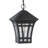 B3C3A280BAAA41BAA107FB4B80CA9107 One Light Outdoor Pendant With Clear Seeded Glass Panels
