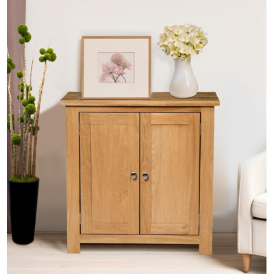 Farris 6 Pair Solid Wood Shoe Storage Cabinet