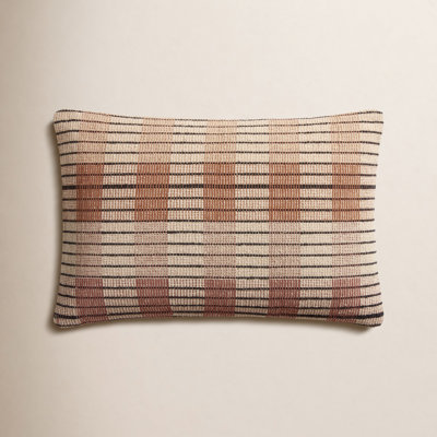 Onofre Striped Lumbar Throw Pillow