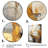 Fleurine Gold Grey Gleaming Geometry IX On Canvas Print-585881631-585881617
