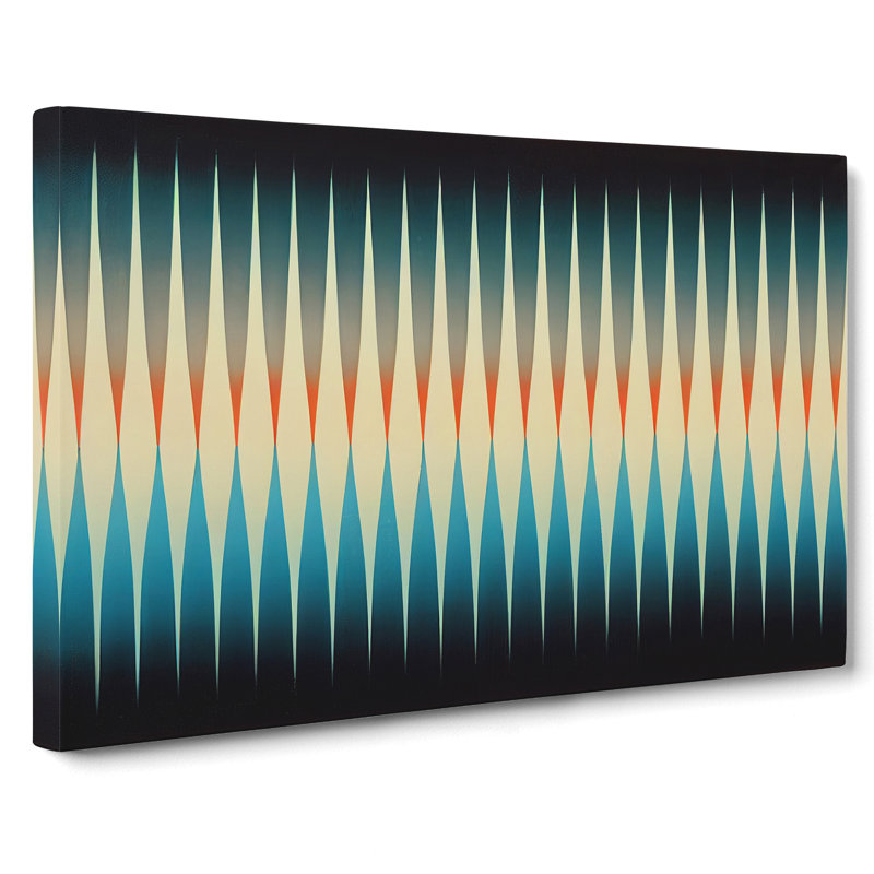 Expressive Abstract Art - Wrapped Canvas, 40cm H x 60cm W x 3cm D
