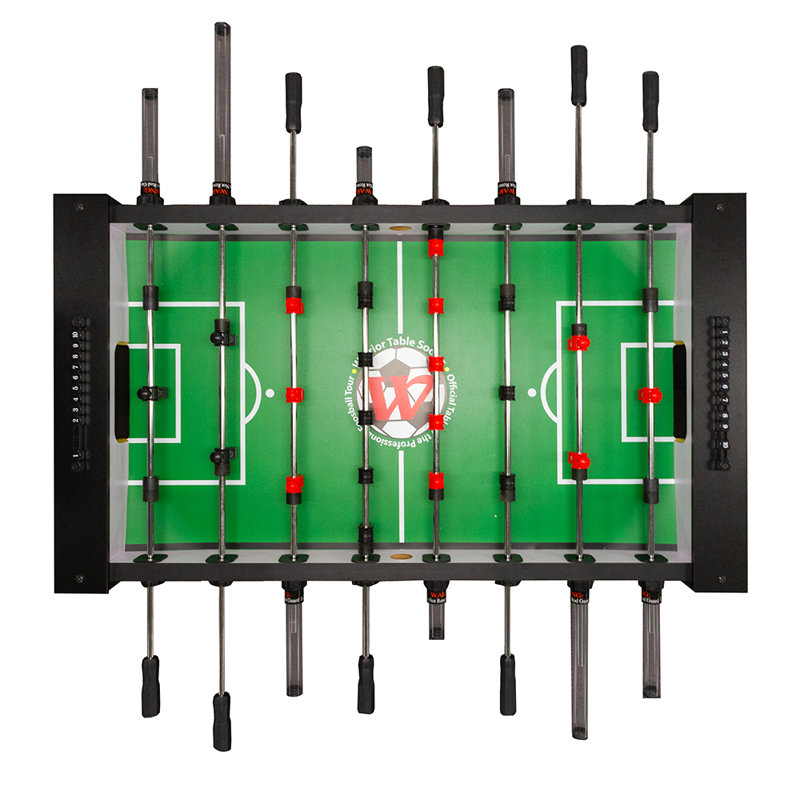 Warrior Black and Green Professional Foosball Table