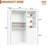 Welles Closet System with Wood Drawers, Hanging Rods-1390758384