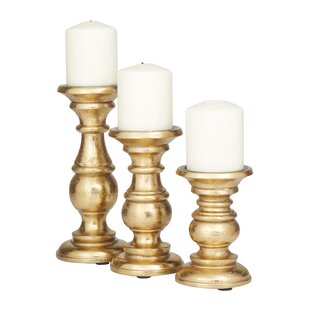 Ornate Brass Candle Holders – Golden Fancies