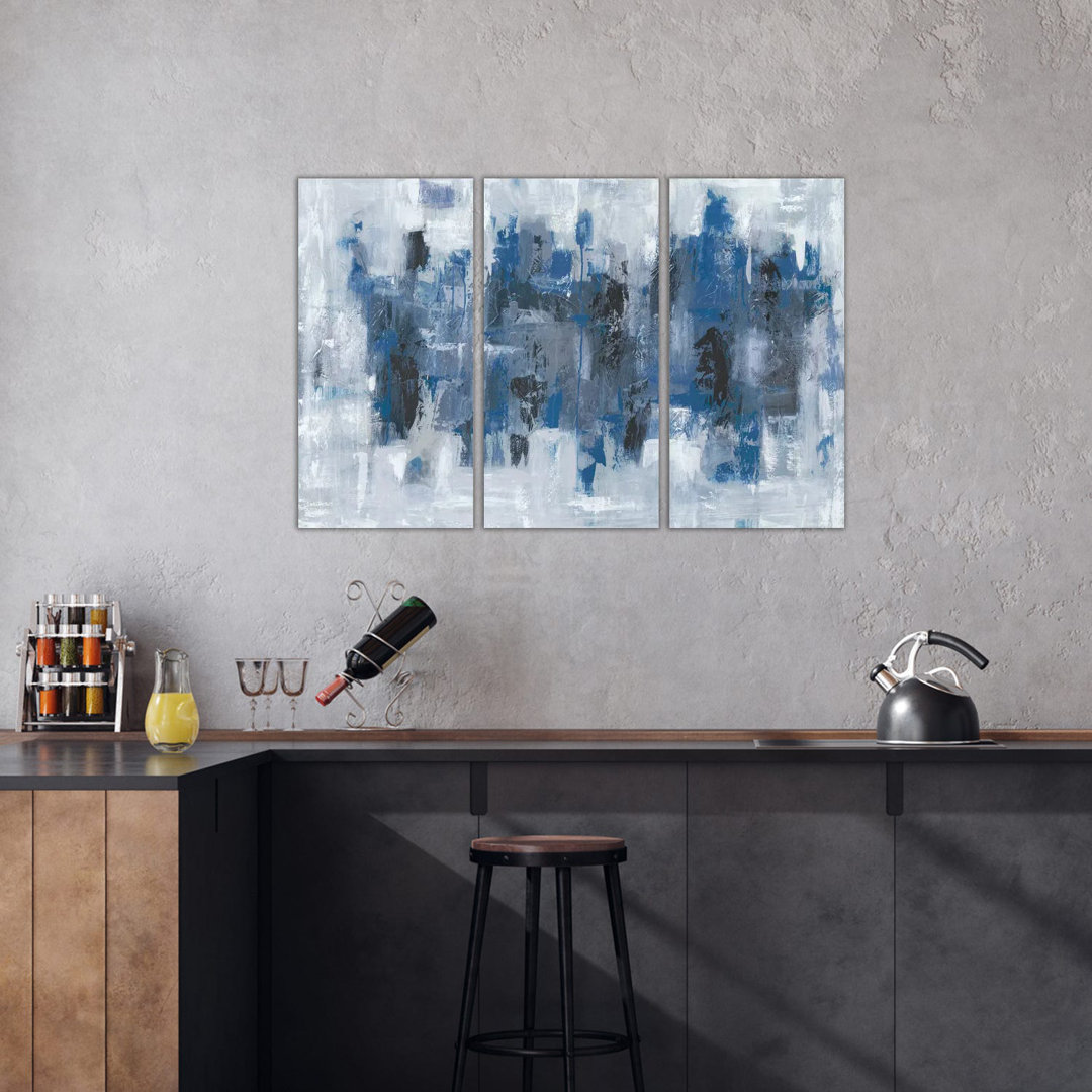 Midtown Moonlight von Emma Bell - Galerie-verpackte Leinwand Giclée