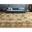 Tapis crème et brun noué à la main de haute qualité-1475670824