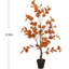 3.9ft Artificial Fall Eucalyptus Tree,Artificial Faux Autumn Ficus Tree Decor For Porch Fireplace Front Indoor Party Christmas Thanksgiving Decoration 120cm