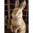 The Holiday Aisle® Modern Faux Concrete Rabbit With Head Forward In Multicolor