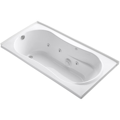Alcove 72" x 36" Whirpool Bathtub