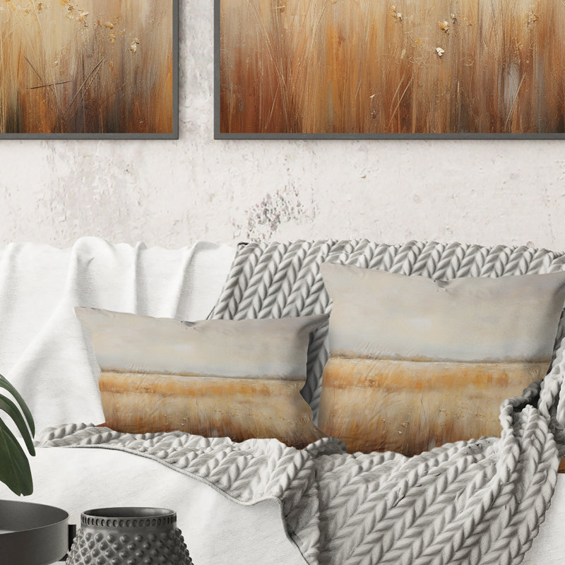 Coussin Meadow Grasslands Minimalisme I - Meadow