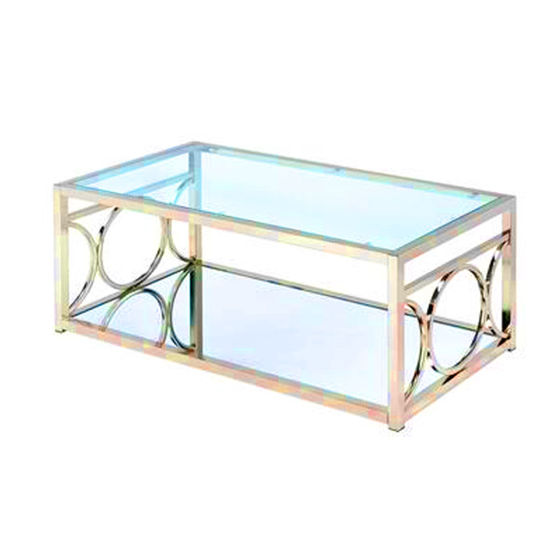 Greenwich Glass Top Coffee Table