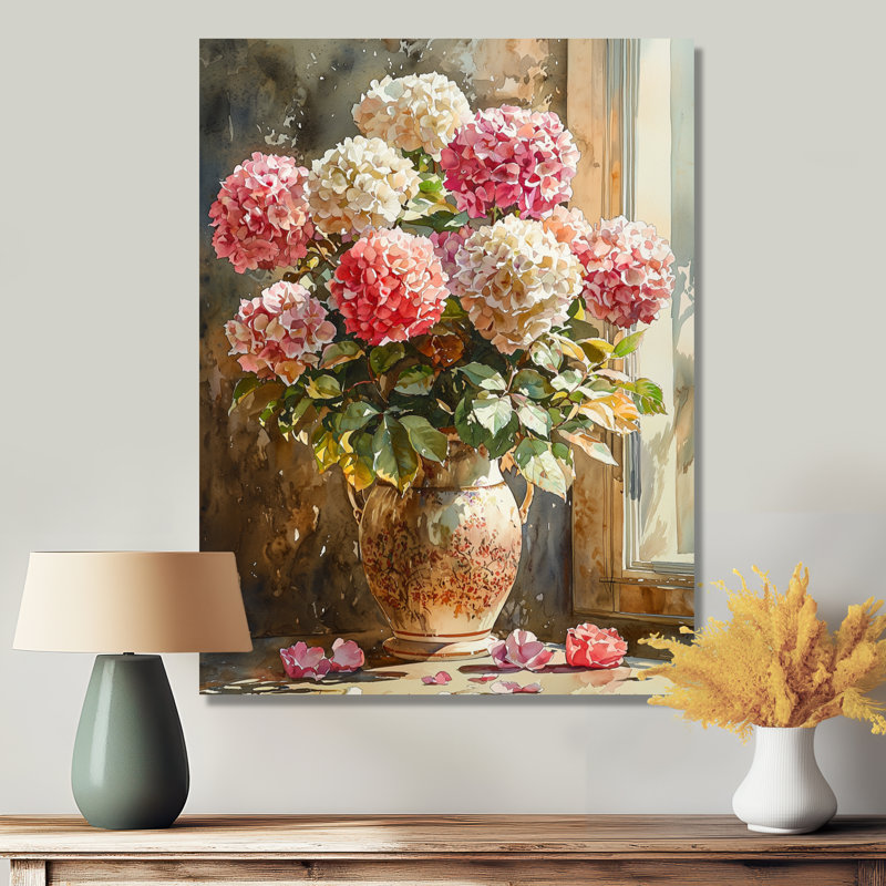 Cunningham - salon d'art mural floral, H 40 po x l 30 po, Toile tendue, Ne s’applique pas
