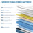 12” Medium Cooling Pocket Spring Hybrid Mattress in a box with CertiPUR-US Certified Foam-66802821-66802824