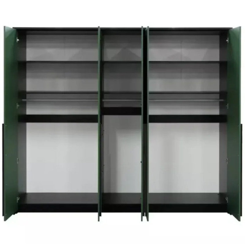 Manufactured Wood Wardrobe, White