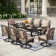 Rectangular 8 - Person 84'' Long Extendable Dining Set