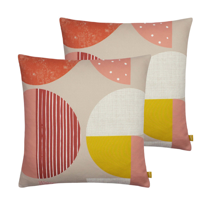 Geometric Square Throw Cushion