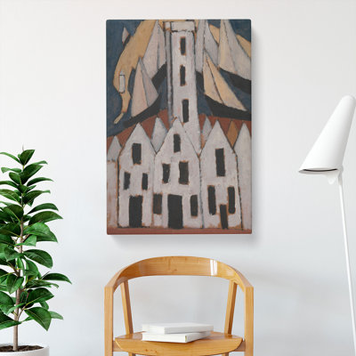 Movement No.5 by Marsden Hartley - Wrapped Canvas