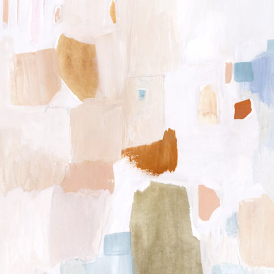 Sea Glass Forms I by Victoria Borges - Wrapped Canvas Painting