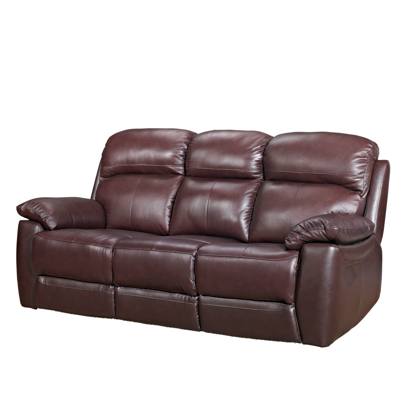 Scheid Upholstered Sofa, Chestnut