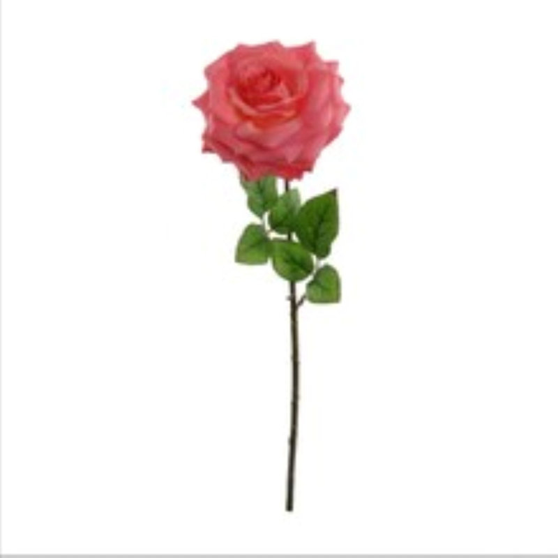 Tige de rose ouverte 20 po - paquet de 4