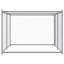 Vidaxl Dog Cage Grey Galvanized Steel Large Durable Dog Cage