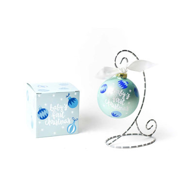 Ornements en verre Babys First Ornaments