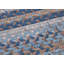 Tapis réversible en laine Oyola - bleu-brun-2016332873
