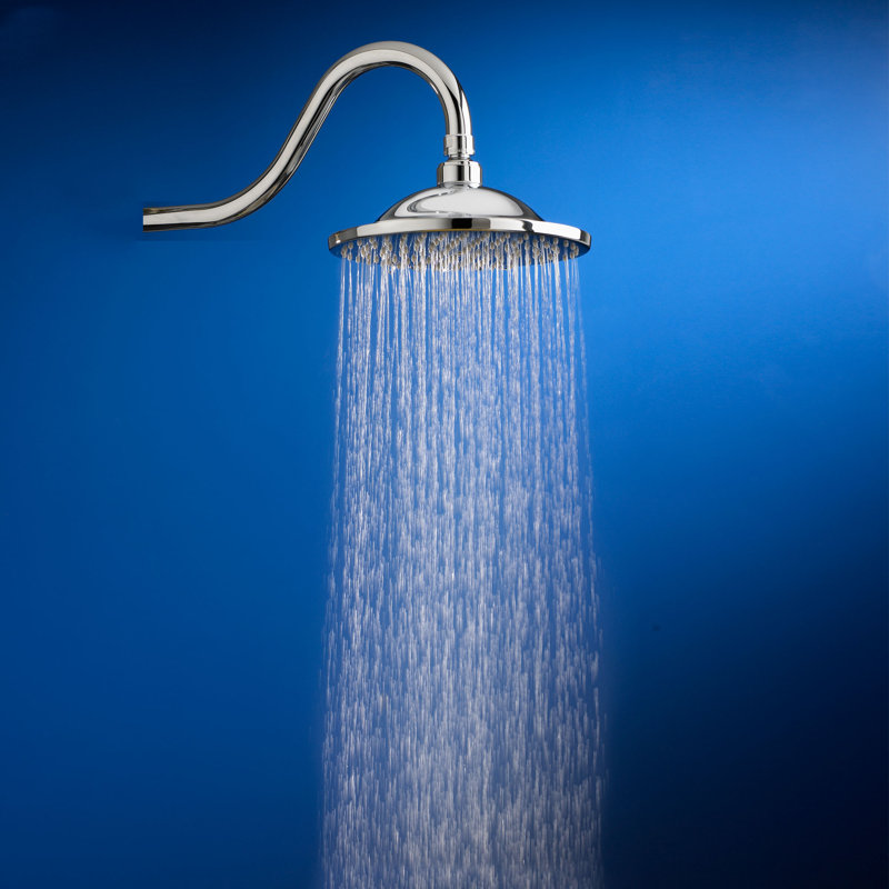 Pomme de douche à pluie, Chrome poli